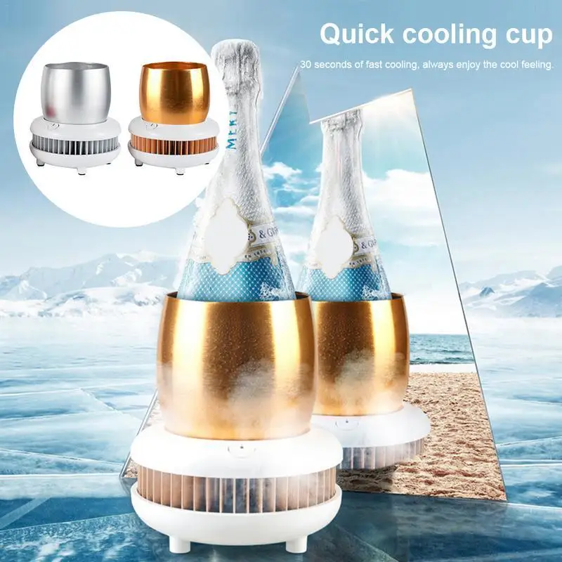 

Portable Fast Refrigeration Cup Office Car Cold Drink Machine Beer Beverage Summer Rapid Cooling Cup