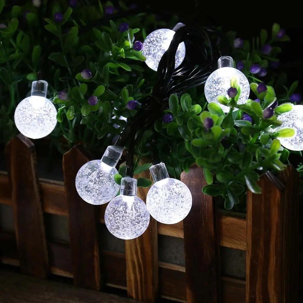 Us 42 83 32 Off Christmas Lights Ball Decoration Solar Ed String 8modes 30led Fairy Led Light For Party Outdoor Garden In Us 42 83 32 Off Christmas Lights Ball Decoration Solar Ed String 8modes 30led Fairy Led Light For Party Outdoor Garden In