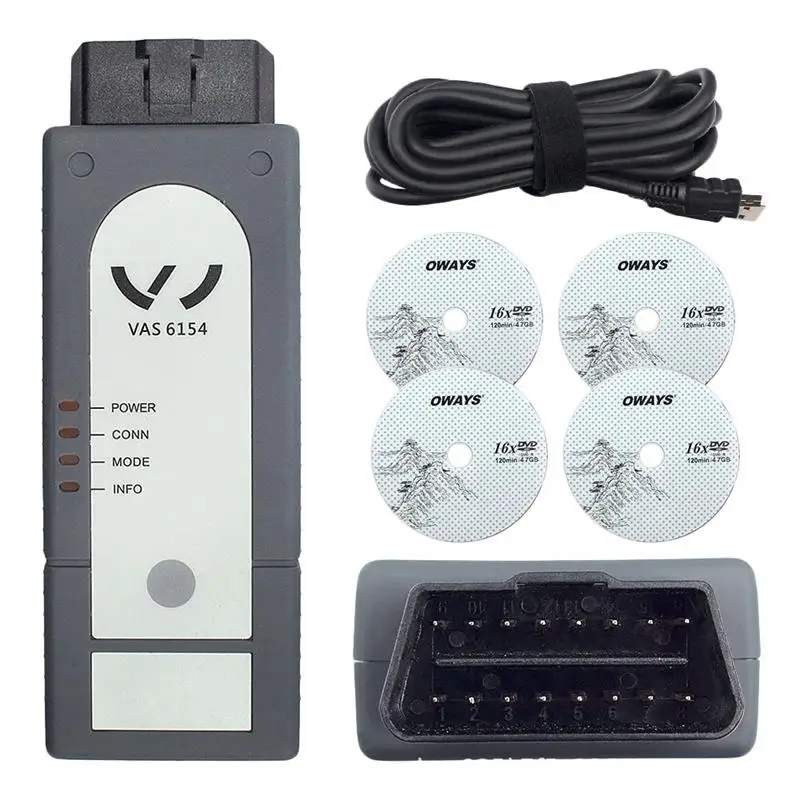 

Best VAS 6154 4.4.1 ODIS V4.4.10 OKI Full Chip VAS6154 Wifi & Bluetooth For Audi/Skoda Better Than VAS5054 Support UDS For Vag