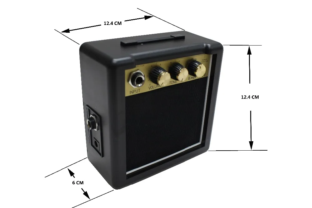 RMS-10 3 Вт мини-гитарный усилитель с 3 метровым гитарным кабелем портативный усилитель с 1 шт 3 м гитарный кабель