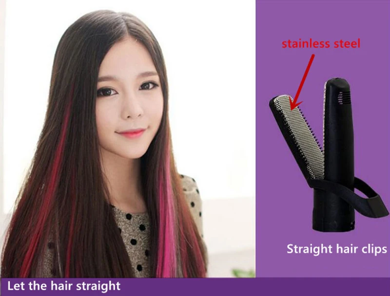 Secador de Cabelo Ventilador de Cabelo com Difusser Estilo de Cabelo 7 em 1 Kemei Multifuncional Profissional Escova Ferramentas 220-240 v 38d 7 Eletrodomésticos