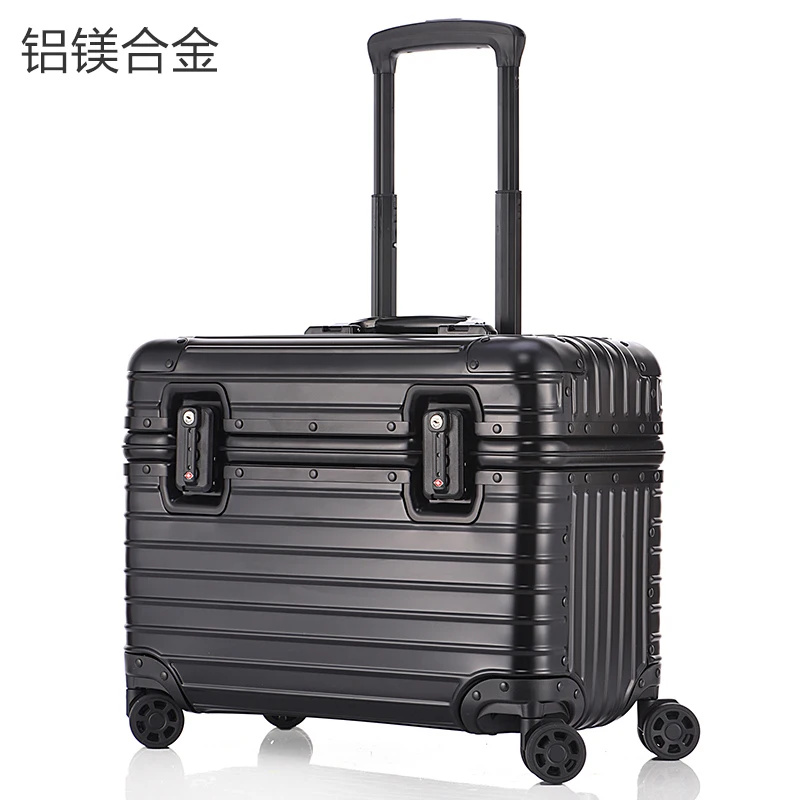 

Luggage Case All Aluminum-magnesium Alloy Traveling Bags Trolley Case Carry-Ons Camera Box