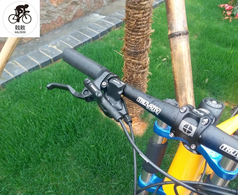 Cheap Kalosse  Hydraulic brakes 26er   M310  24  speed    bikes   17 inch   AM/XC  mountain  bicycle   Full suspension mountain bike 13