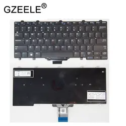 GZEELE новый английский США клавиатура для DELL 0MJ8HY MJ8HY NSK-LMABC 01 SN7240 ноутбук заменить клавиатуры Черный