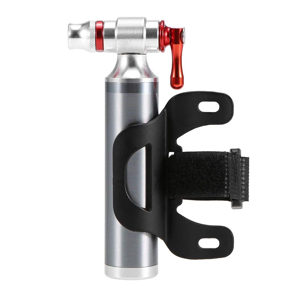 

Bike Manual Inflator Bicycle Cycling CO2 Tire Inflator Portable Presta Schrader Twin Valve Emergency Inflator No Cartridge