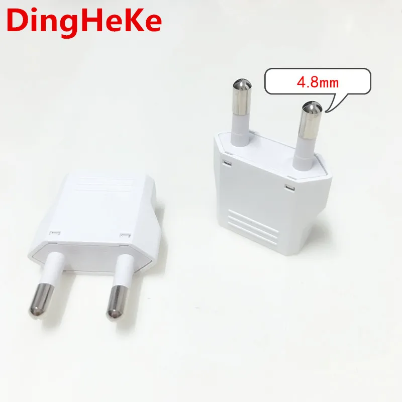 EU European KR Plug Adapter Japan China US To EU Travel Power Adapter