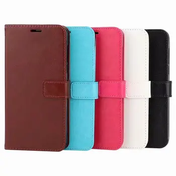 

10pcs/lot For Samsung S9 S10 plus lite e Crazy Horse Leather Wallet Case Note 9 J6 J4 prime A7 A9 A8 2018 J2 core A8s A6s star