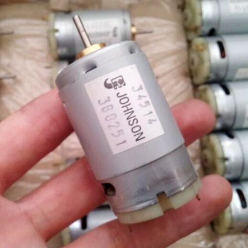 395 мотор 6 V 12 V 24 V 1733/6000/14800 rpm большой двигатель постоянного тока диаметром 27,5mm