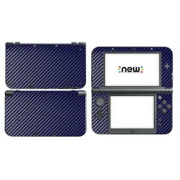 

Blue Carbon Fiber Vinyl Skin Sticker Protector for Nintendo New 3DS XL LL skins Stickers