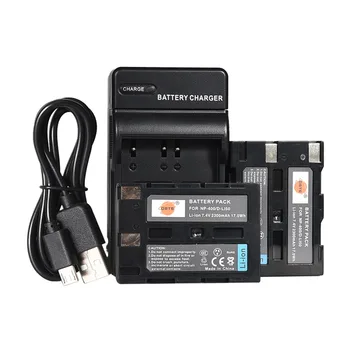 

DSTE 2PCS D-LI50 Camera Battery with USB Charger for Pentax K10D K20D Camera