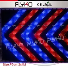 Профессиональный свет DMX DJ этап фон гибкий светодиодный видеоэкран