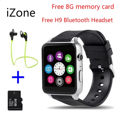iZone GT88 NFC Bluetooth Smartwatch phone Wrist Smart Watch Heart Rate Monitor Support TF SIM Card