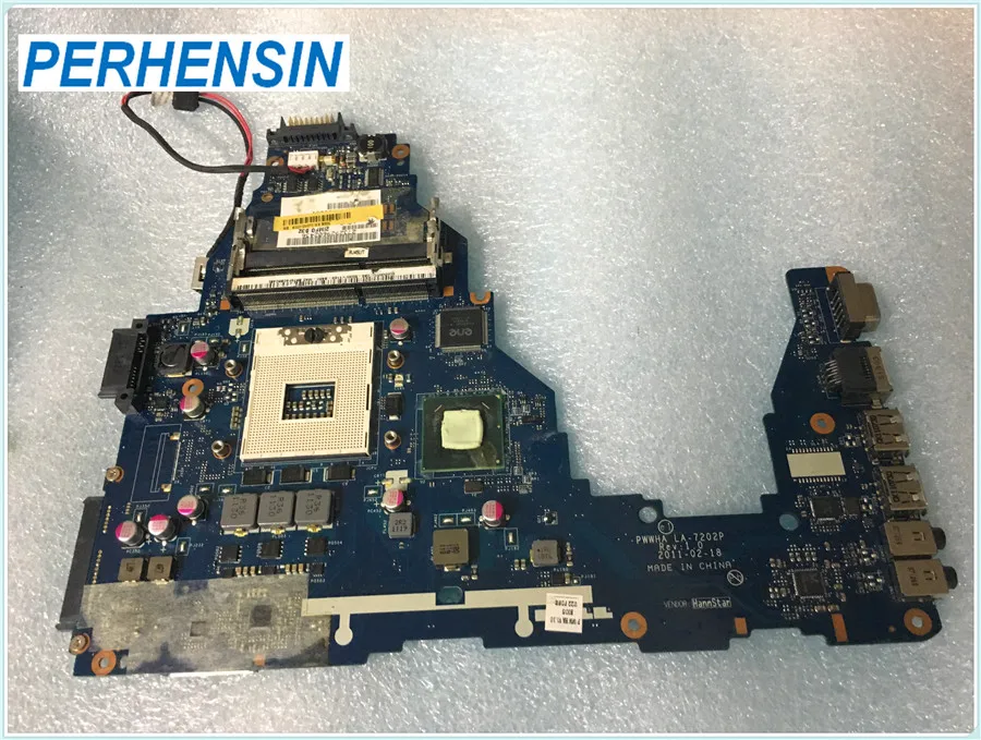 Для Toshiba Satellite C660 Материнская плата ноутбука HM65 DDR3 GMA HD3000 K000124370 LA-7202P работают отлично