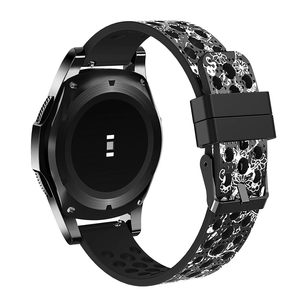 22 мм для Samsung Gear S3 Frontier ремешки часов Замена дышащие спортивные Classic/Huawei Watch 2 Classic |