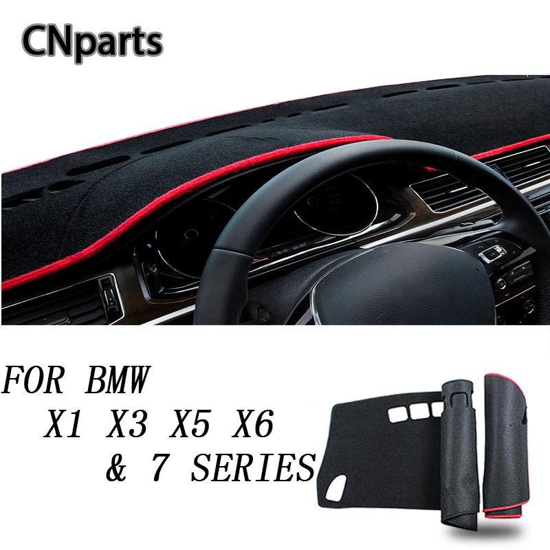 CNparts Auto Car Dashboard Covers Mats For BMW E70 F25 E84 F10 F02 F03