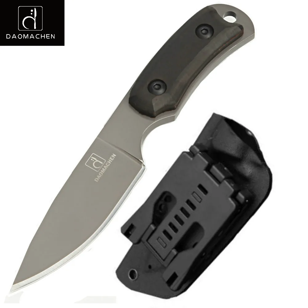 Baratos 2017 cuchillo táctico Tang completo más nuevo supervivencia Camping herramientas al aire libre colección de cuchillos de caza con funda K importada como regalo