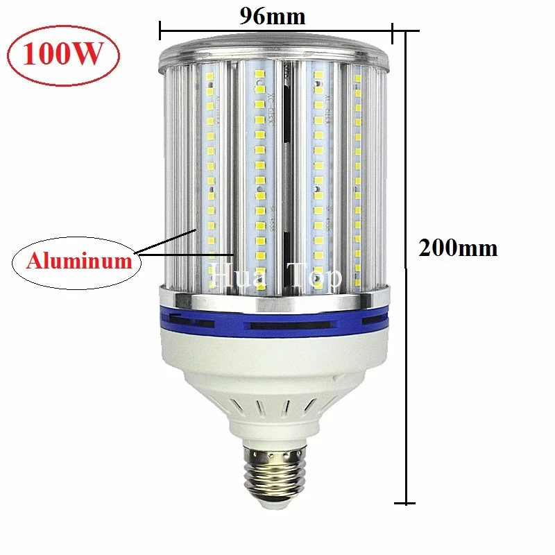 yuksek lumen 70w 100w 120w 180w led ampul e26 e27 e39 e40 sokak aydinlatma isik 85 265v ac depo icin misir lambasi muhendis kare led bulbs tubes aliexpress