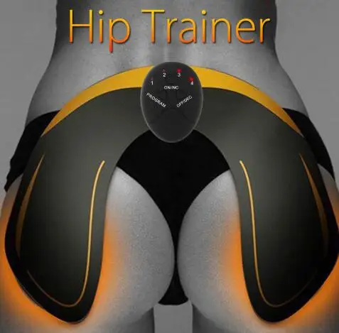 Беспроводной стимулятор мышц EMS Стимуляция тела косметический аппарат для похудения брюшной тренажер для мышц устройство для тренировки лица - Цвет: Hip trainer