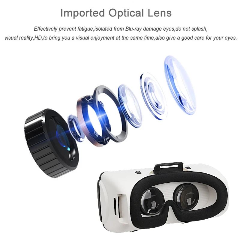 Shinecon G06D 3D очки Виртуальная реальность VR Виртуальная реальность для iphone 360 градусов Android VR очки для смартфона с пультом дистанционного управления