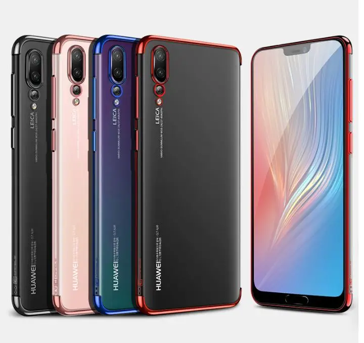 1 шт. чехол для Huawei Mate 30 20 10 9 pro Lite P20 P10 P9 Honor V10 V9 Роскошный прозрачный ТПУ