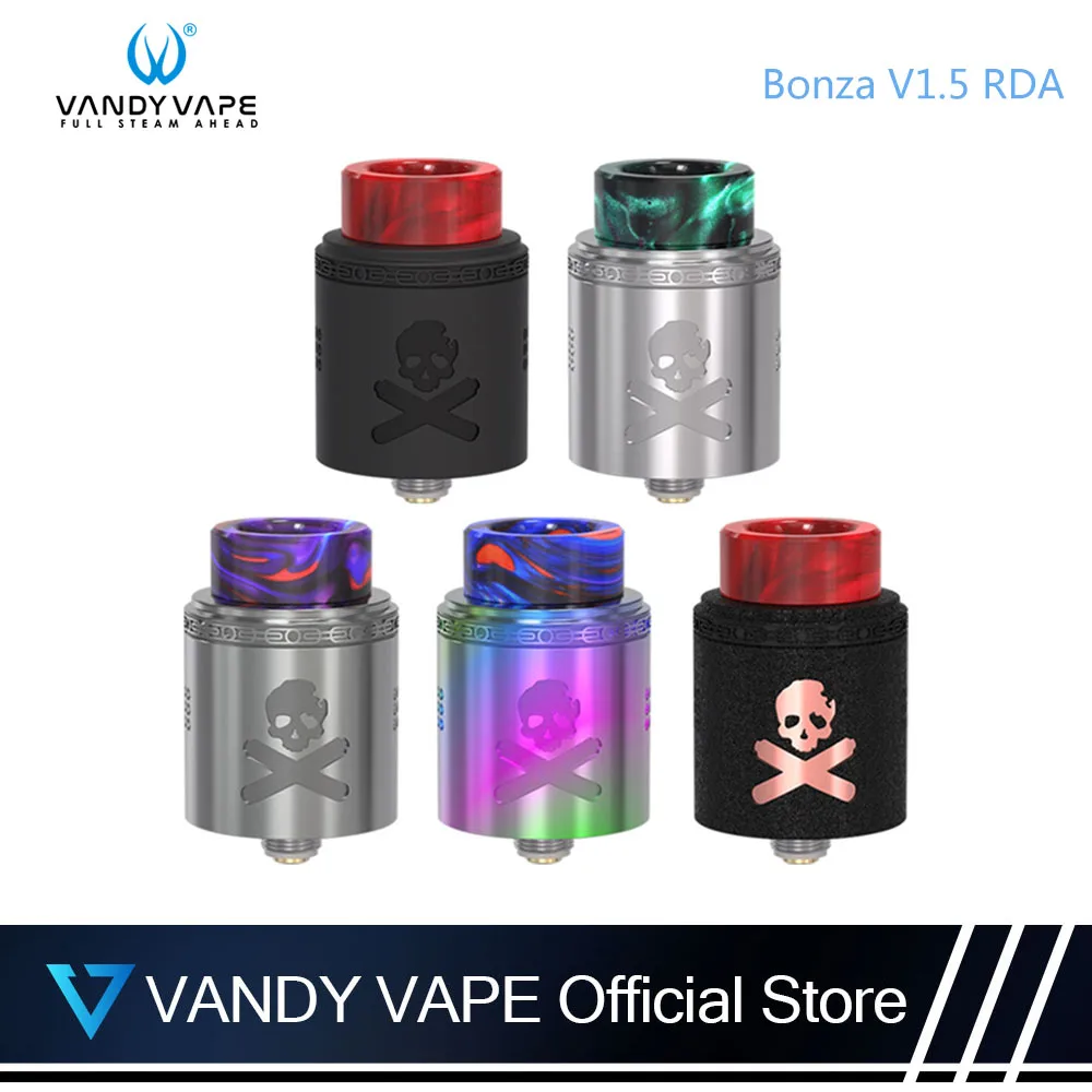 

Clearance Vandy vape Widowmaker RDA Tank 1ml Capacity Electronic Cigarette Vandyvape Atomizer Compatible Most Vaper Mod For