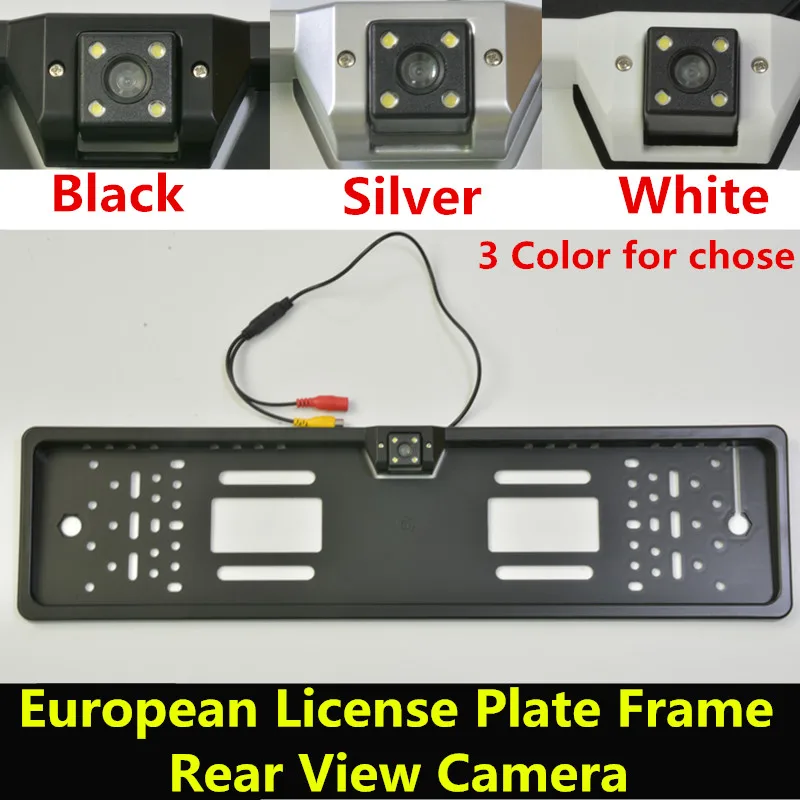 Waterproof 170 degree CCD Night Vision European License