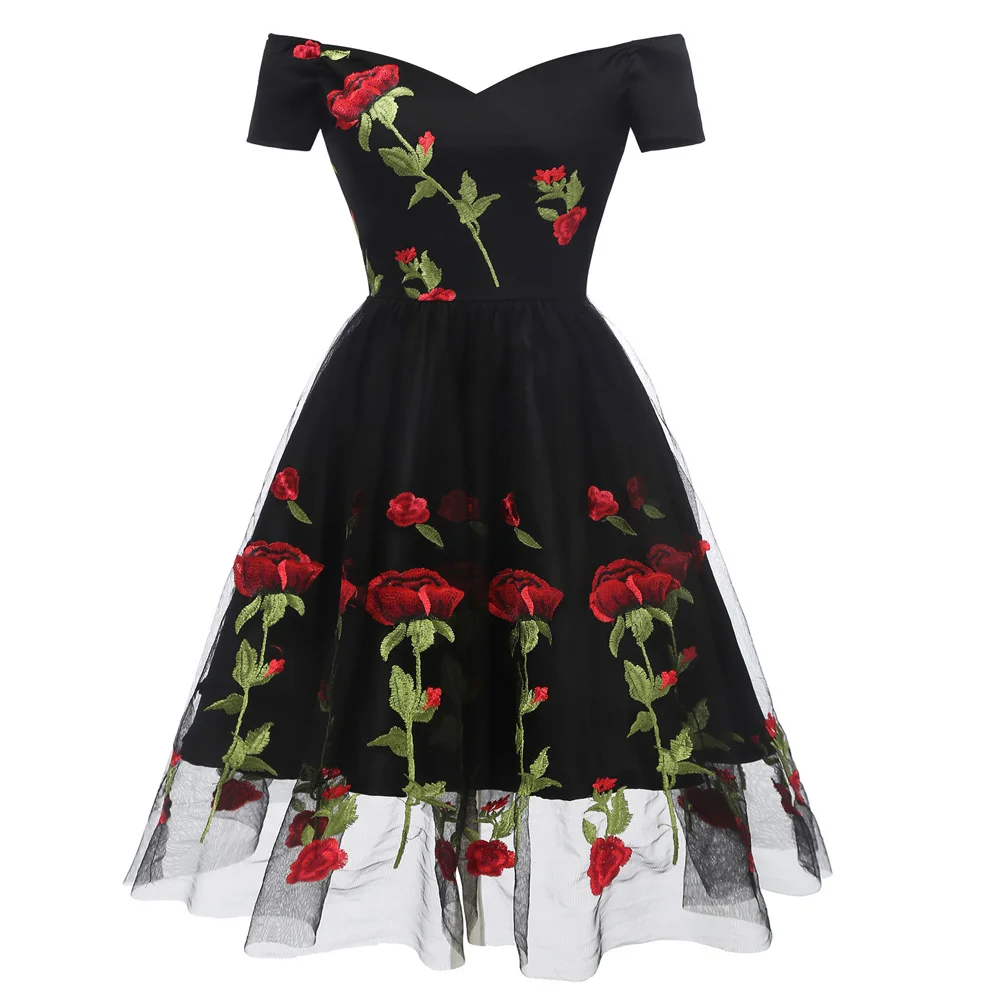 Vintage 50s Tulle Dress