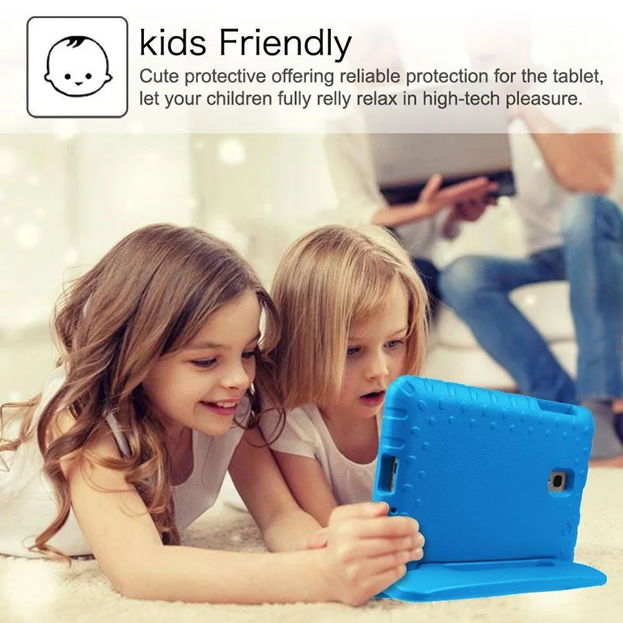 Kids Children Shockproof Case for Samsung Galaxy Tab S5e 10.5 2019 T720 T725 Tablet EVA Foam Protect Case Handle Stand Cover (7)