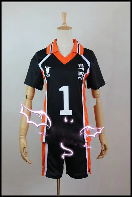 Haikyuu Azumane Asahi Karasuno Uniform Jersey Free Shipping in Anime 