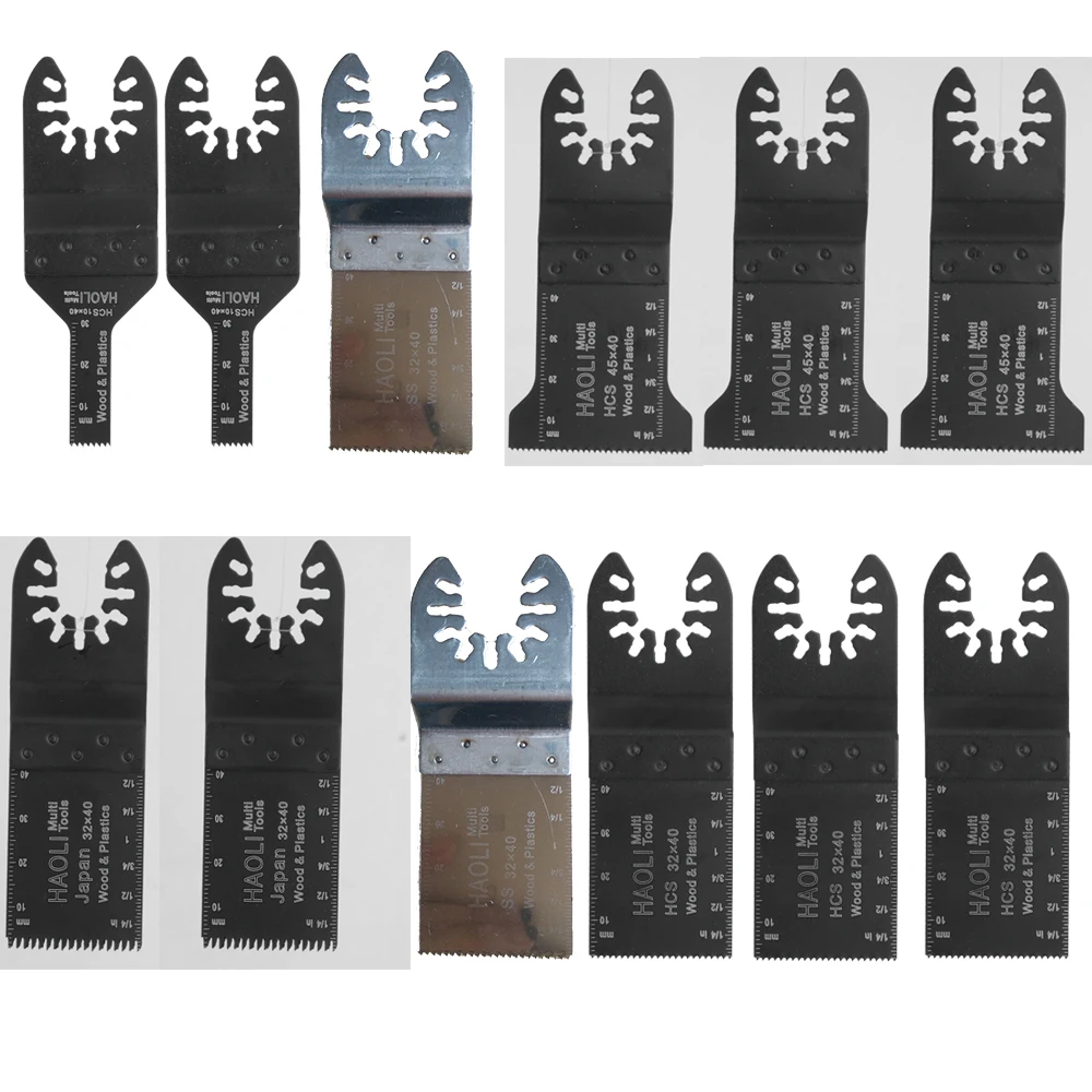 12pcs/set Quick Release Oscillating Tool Saw Blades for power tool like