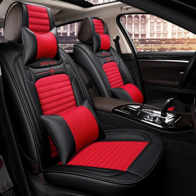 New 5Seats( Front+Rear)car styling Car seat cover For Kia Sorento Sportage Optima K5 Forte Rio