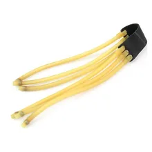 20 шт./партия, шесть полосок, сильная мощность, эластичная банджи, Резиновая лента для Рогатка для улицы, охоты, 3050 катапульта, замена