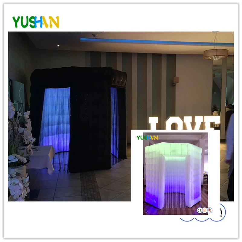 Custom Octagon Photo Booth Enclosure Portable Photo booth Backdrop 2