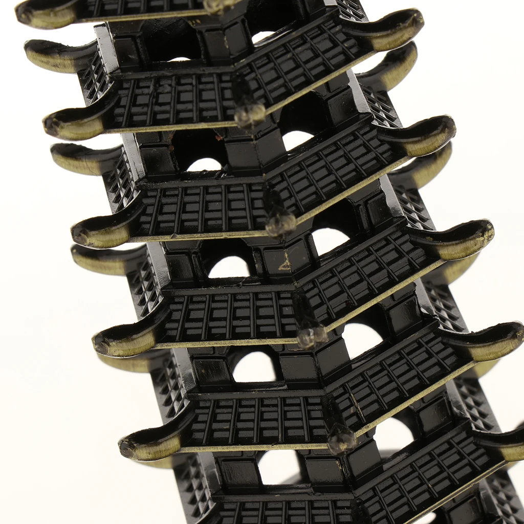 Aquarium Ornament - ORIENTAL TOWER - fish tank decoration pagoda figurines Gift for Students Scholar Attaching