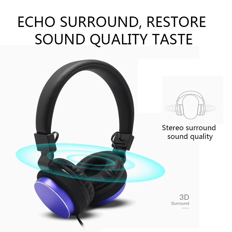 Internet cafe dedicated earphone game headset PC3D surround sound gaming headset with microphone automatically reduce noise