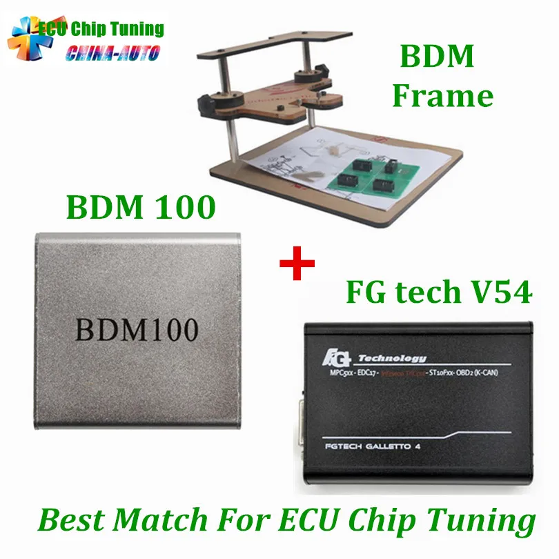 

DHL Free New V1255 BDM100 Universal Programador ECU Programmer BDM 100 + BDM Frame With Adapters Set + FGTECH V54 Galletto 4