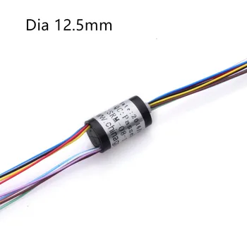 

Conductive Slip Ring diameter 8.5mm 12.5mm 15.5mm 22mm 4/6/8/12/18/24 Wire 1A 1.5A 2A
