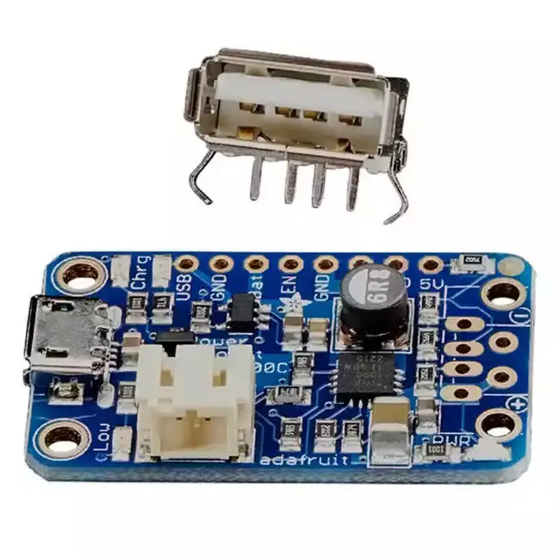 1 Pz X Powerboost 500 Caricabatterie-Ricaricabile 5V Lipo Usb Boost @ 500Ma