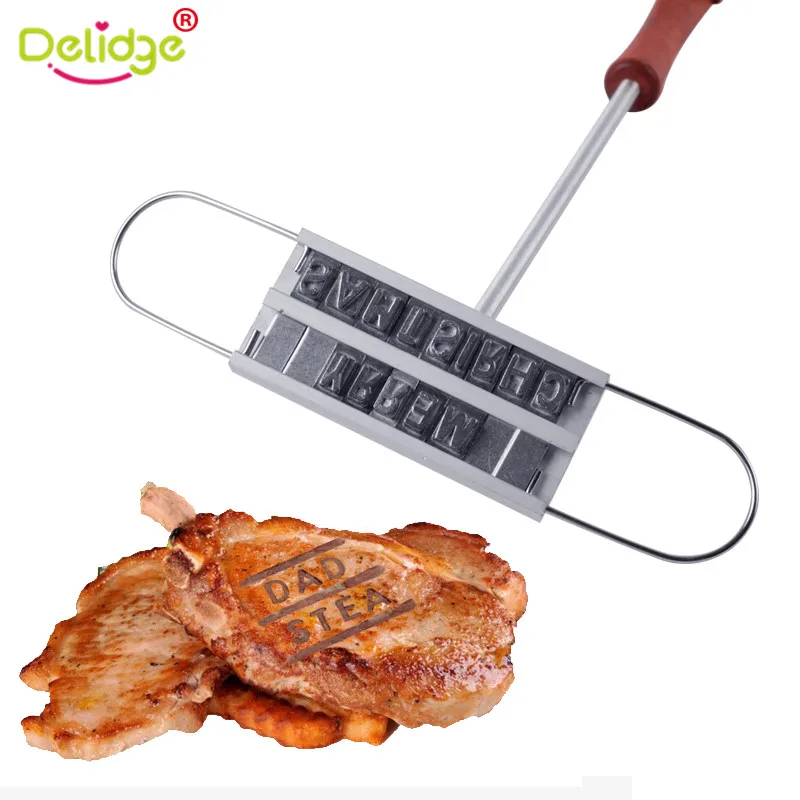 Buy Delidge1 pc Personality Steak Seal Stainless Steel