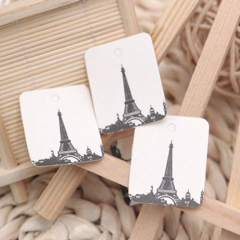 

100 шт., X см, фотобумажные ценники, карточка из крафт-бумаги для ювелирных изделий, одежды, обуви, Подвески ручной работы, индивидуальный логотип