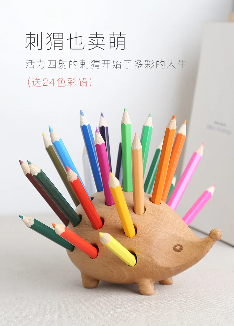 High Quality wooden pen holder