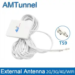 4g LTE панель с антенной WI-FI 4g антенны 3 м TS9/SMA мужской/CRC9 Разъем для Huawei 3g 4G LTE модем-маршрутизатор Aerial zte маршрутизатор