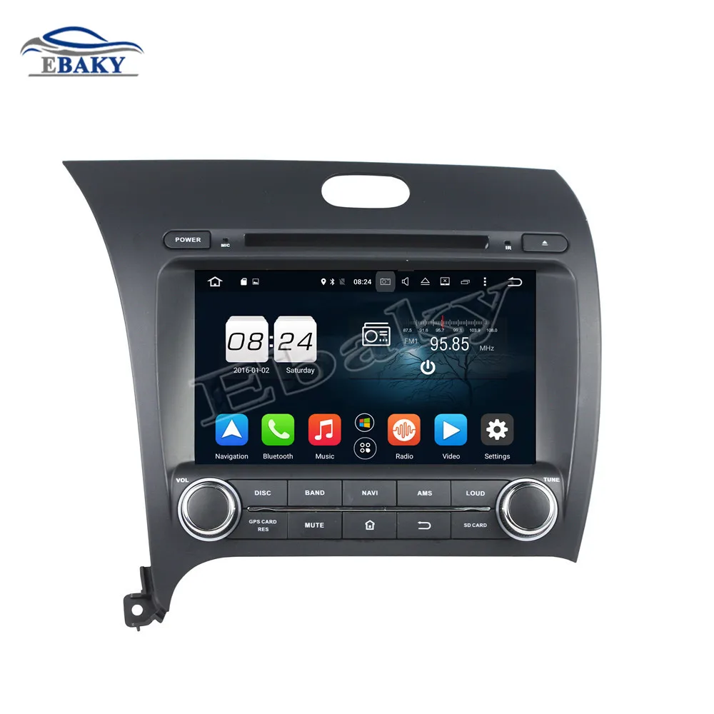 Sale NaviTopia 8inch 4GB RAM 64GB ROM Octa Core Android 9.0 Car DVD Player For KIA CERATO/K3/FORTE 2013 left with Mirror Link/GPS 9