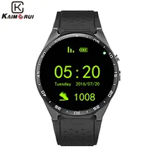 Kaimorui KW88 Cerdas Menonton Android 5.1 IOS 1,39" IPS Layar OLED 512MB + 4GB Smartwatch Dukungan SIM Card GPS Panggil WiFi Reminder (Cina)