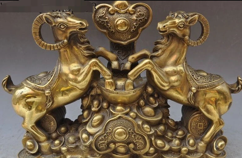 

6602+++SheepTown house Evil Auspicious beginning Mascot Feng Shui