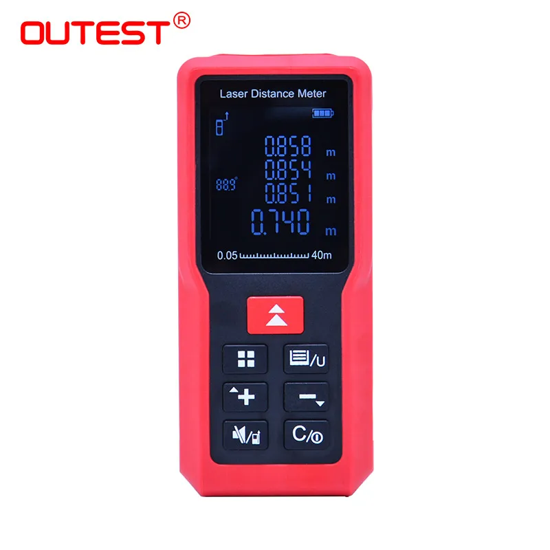 OUTEST Laser Rangefinder Laser Distance Measurer Tape Trena Digital Distance meter Building Measurement 40M 60M 80M 100M OUTEST Laser Rangefinder Laser Distance Measurer Tape Trena Digital Distance meter Building Measurement 40M 60M 80M 100M