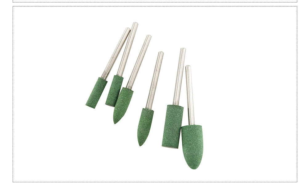 DMD резиновая Шлифовальная головка набор для полированный нефрит резной Агат инструменты изумрудная полировка красный и зеленый абразивные инструменты 50 шт./компл