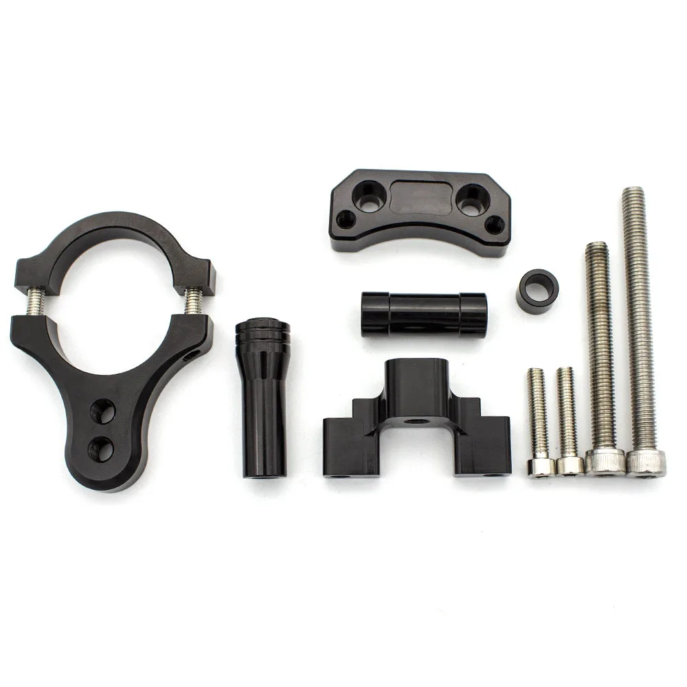 

CNC Aluminum Motorcycle For Yamaha YZF R3 R25 MT25 YZF-R3 2015 - 2017 Steering Stabilizer Damper Mounting Bracket Support Kit