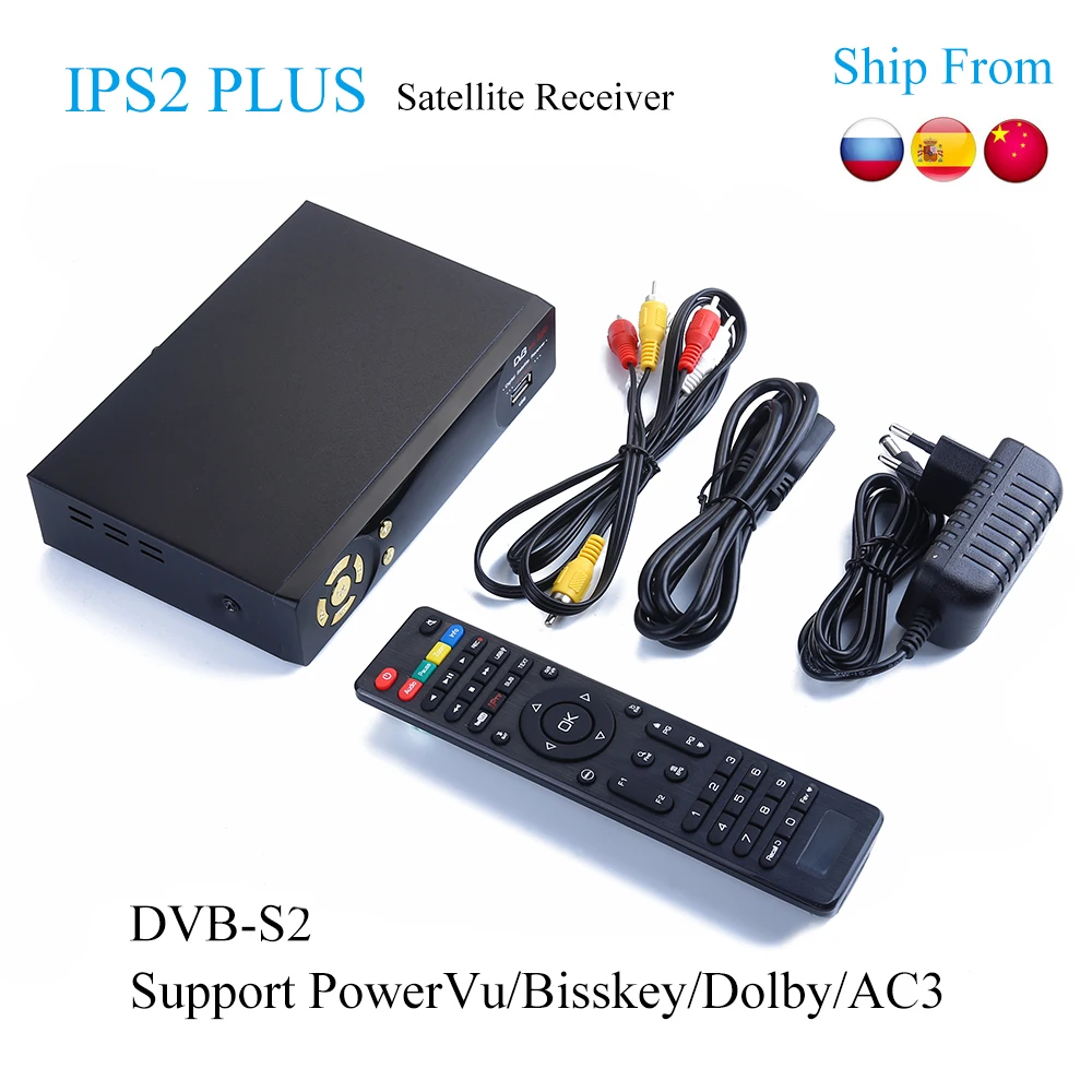 5pcs IP-S2 Plus Best HD 1080P DVB-S2 Satellite Receiver +USB WiFi Support Dolby PowerVu Biss Key IKS dvb-s2 Satellite Receptor 5pcs IP-S2 Plus Best HD 1080P DVB-S2 Satellite Receiver +USB WiFi Support Dolby PowerVu Biss Key IKS dvb-s2 Satellite Receptor