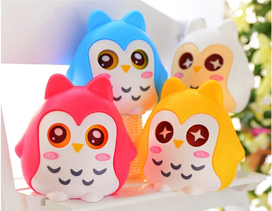 Lucu owl piggy bank yang, Tabungan koin kotak, Kotak uang